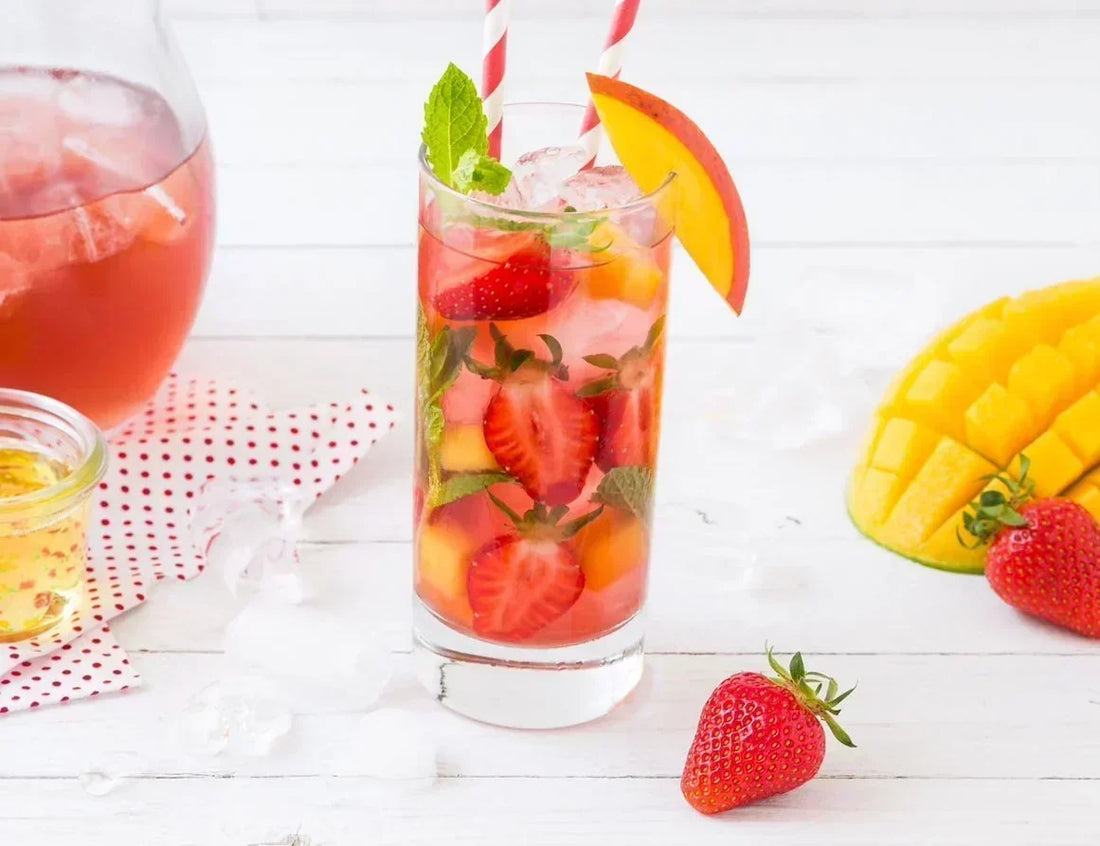 Mrożona herbata truskawka-mango